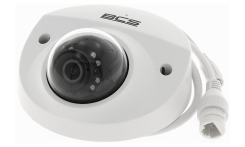 Kamera IP BCS-DMMIP1501IR-E-Ai - 5Mpx, obiektyw 2.8 mm, kąt widzenia 98°, wandaloodporna
