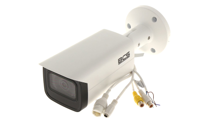 Kamera IP BCS-TIP5501IR-AI - 5 Mpx, obiektyw 3.6 mm, kąt widzenia 84°, IR 80m, Inteligentna Analiza Obrazu