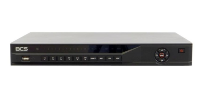 Rejestrator IP BCS-NVR04025ME-P, 4- kanałowy, 2 porty USB, obsługa 2 dysków SATA maks. 12TB