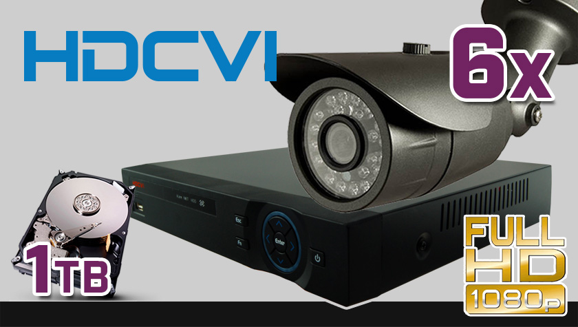 monitoring HDCVI 6x kamera ESBR-CV1620