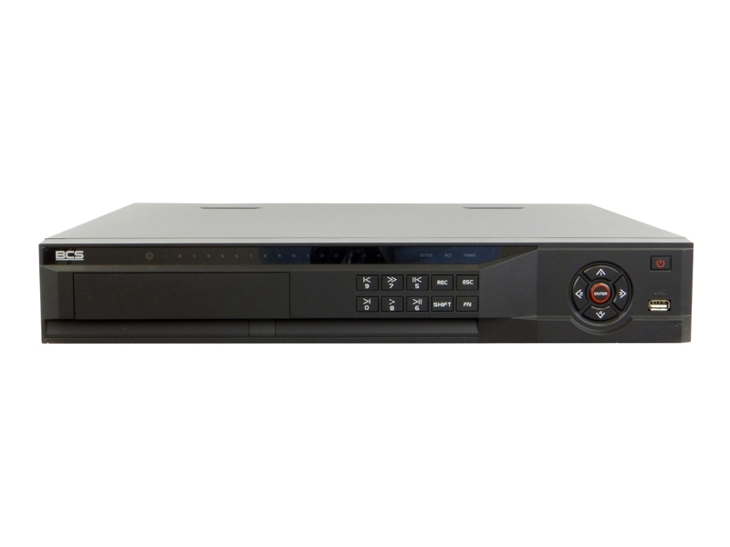 BCS-NVR08045M-P, rejestrator IP 8-kanałowy, PoE