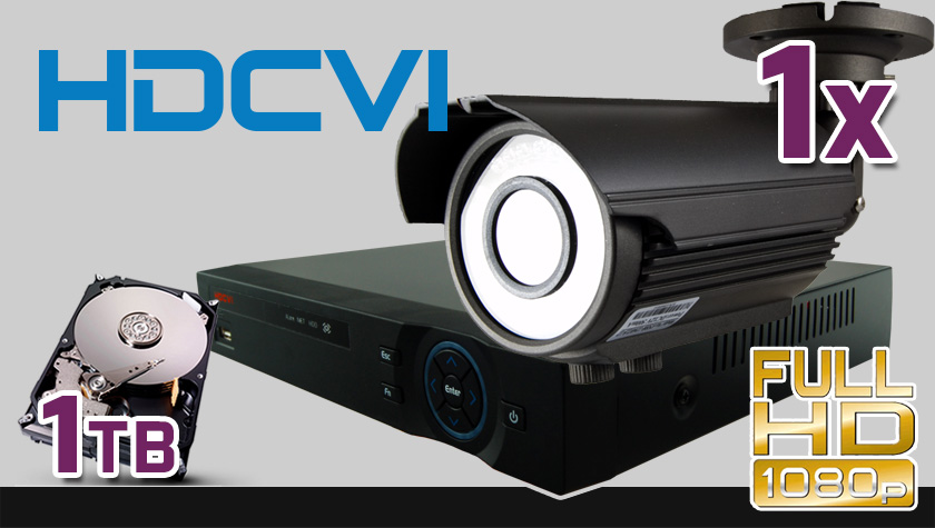 monitoring HDCVI 1x kamera ESBR-CV1220/2.8-12