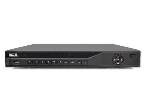 Rejestrator HD-CVI BCS-CVR16024M 16- kanałowy, 2 porty USB, obsługa 2 dysków SATA maks. 6TB