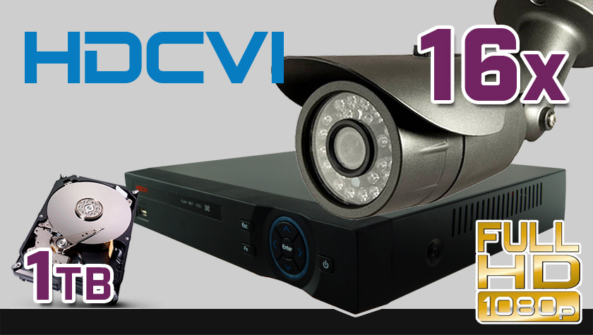 monitoring HDCVI 16x kamera ESBR-CV1620