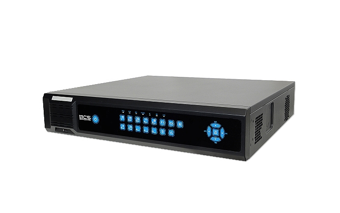 Rejestrator IP BCS-P-NVR1608 16- kanałowy, 3 porty USB, obsługa 8 dysków SATA maks. 48TB