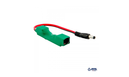 ASDC-12-121-HS Adapter PoE obniżający napięcie, Vin 35...56VDC, Vout 12VDC, Iout 1A, Put 12W, kompatybilny ze switchami PoE PASSIVE oraz 802.3af, złącza RJ45/RJ45 + wtyk DC, typu ASDC-12-121-H