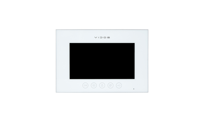 M11W - Monitor do wideodomofonu, 7” LCD, microSD - Vidos