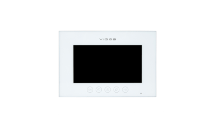 M11W - Monitor do wideodomofonu, 7” LCD, microSD - Vidos