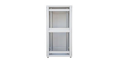  Linkbasic szafa stojąca rack 19'' 27U 600x1000mm szara (drzwi przednie szklane)