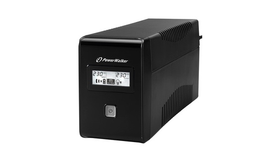 Power Walker UPS Line-Interactive 850VA 2x 230V PL, RJ11, USB, LCD