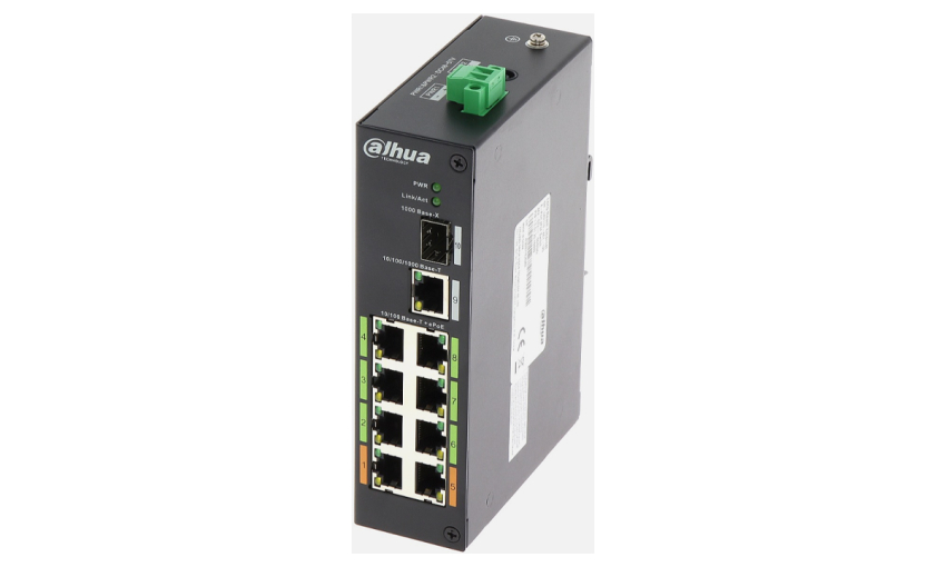 LR2110-8ET-120 switch przemysłowy PoE/ePoE 8 portowy SFP