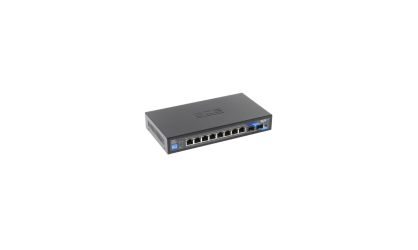 SWITCH POE BCS-B-SP08G-2SFP 8-PORTOWY SFP BCS BASIC