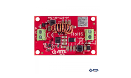 AVC-30-120-OF Moduł do zasilania rejestratora 12V, przetwornica DC/DC stabilizująca napięcie, Vin 10...30VDC, Vout 12VDC, Iout 2,5A, Pout 30W, moduł do zabudowy, typu AVC-30-120-OF