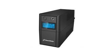  Power Walker UPS Line-Interactive 650VA 2x 230V PL OUT, RJ11 IN/OUT, USB, LCD
