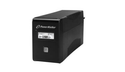  Power Walker UPS Line-Interactive 850VA 2x SCHUKO, RJ11, USB, LCD