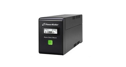 Power Walker UPS Line-Interactive 800VA 2x PL 230V, PURE SINE, RJ11/RJ45,USB,LCD