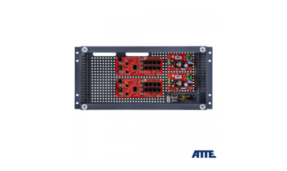 IP-16-20-R5U0 Zestaw do 16 kamer IP, w obudowie RACK ABOX-R5U0, zasilacz 192W (2x96W), switch PoE 18 portowy (16xPoE 10/100Mbps + 2xGigabit Uplink), bezpieczniki elektroniczne, typu IP-16-20-R5U0