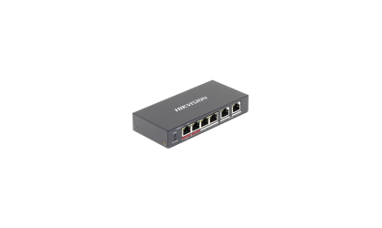 SWITCH POE DS-3E0106HP-E 4-PORTOWY Hikvision