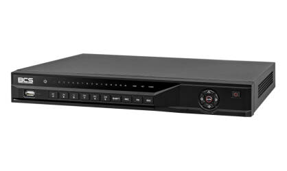 Rejestartor AHD / HDCVI / HD-TVI / PAL / TCP/IP BCS-L-XVR0802-4KE-IV - 8 kanałowy, obsługa kamer 8Mpx, podgląd online, obsługa 2 dysków SATA 16TB