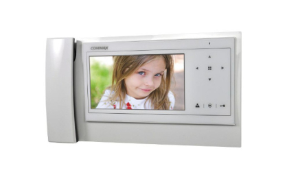 CDV-70KPT WHITE Monitor 7" z doświetleniem LED i funkcją zoom, 230V AC