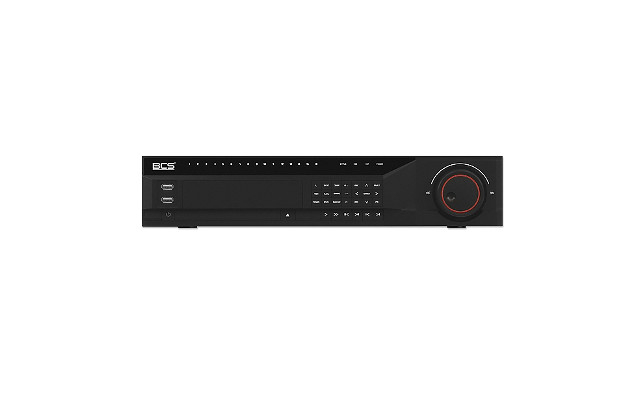 Rejestrator HD-CVI BCS-CVR2408-III 24- kanałowy, 4 porty USB, obsługa 8 dysków maks. 48TB