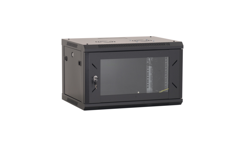 CMR-P-CAB-06-450 (g); szafa RACK 6U, kolor czarny