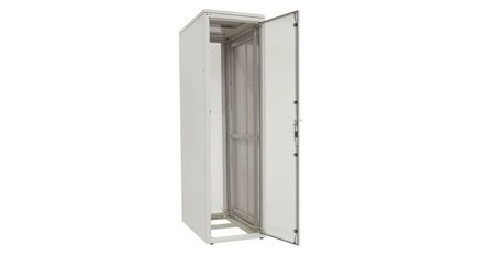  Linkbasic szafa stojąca rack 19'' 42U 800x1000mm szara (drzwi perforowane)